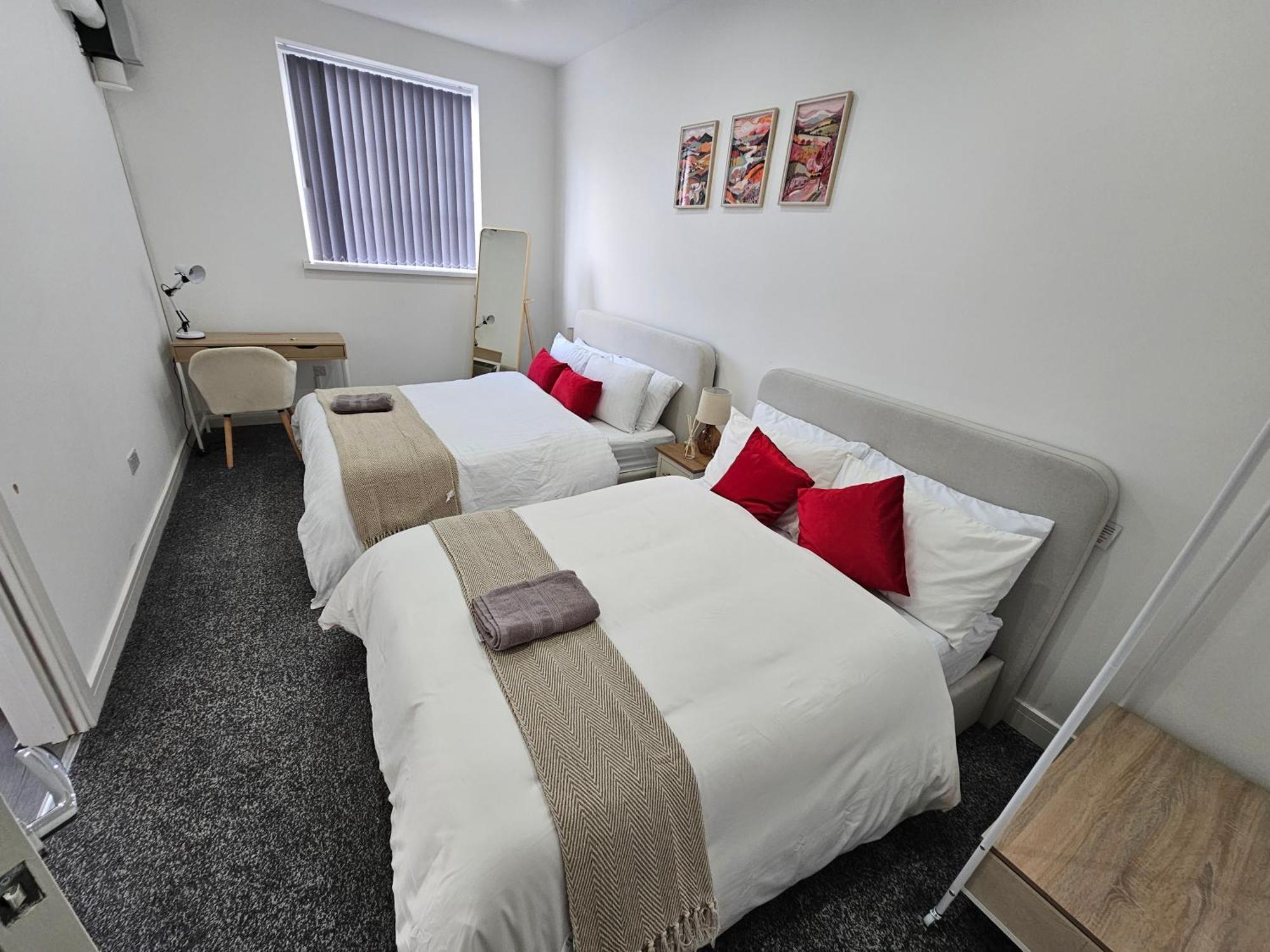 Stylish 1 Bed Apartment In Newly Refurbished Building W/ Parking & Wi-Fi Birmingham Eksteriør billede